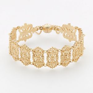 Lc Lauren Conrad Gold Tone Filigree Cuff Bracelet.jpg